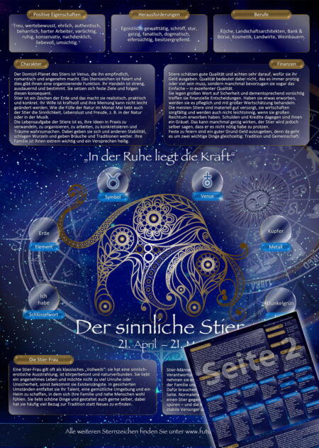AstroKompass für den Stier (21. April - 20. Mai)