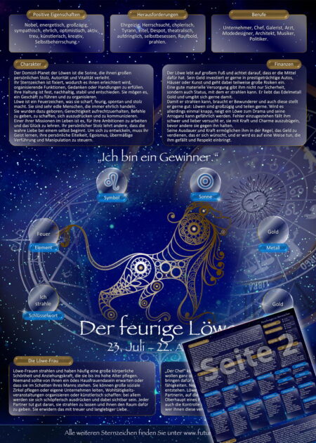 AstroKompass für den Löwen (23. Juli - 22. August)