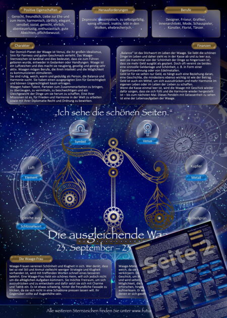 AstroKompass für die Waage (23. September - 22. Oktober)