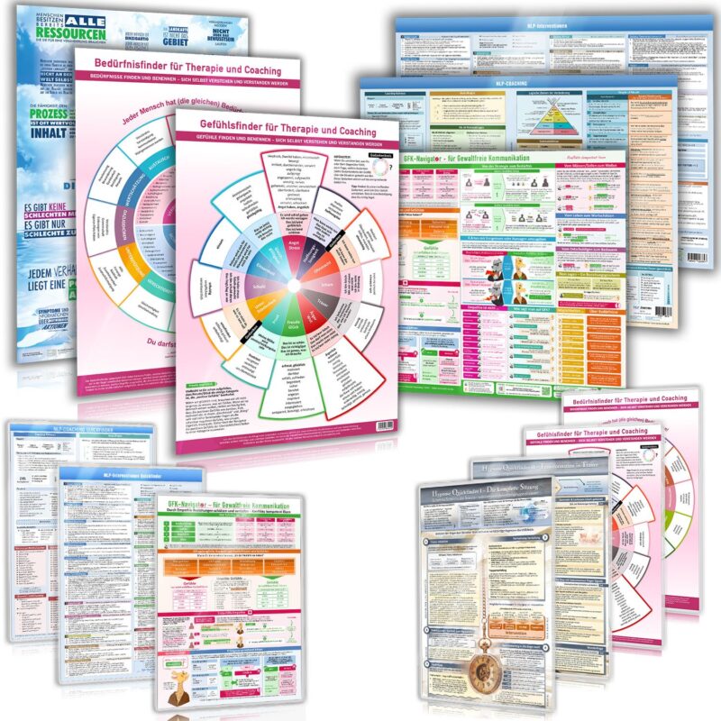 [13er Set] Das ganzheitliche Premium-Paket für Therapeuten, Coaches und Practitioner für die Praxis