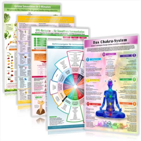 [5er Set] Das Leben im Einklang Set - Intuitiv leben mit der Kraft der Natur & alternativen Heilmethoden